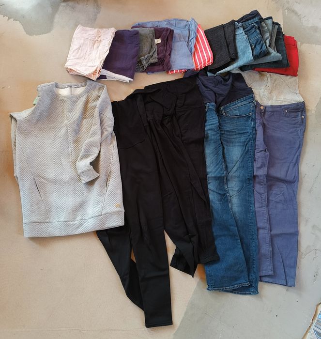 Paczka ubrań ciążowych L/40