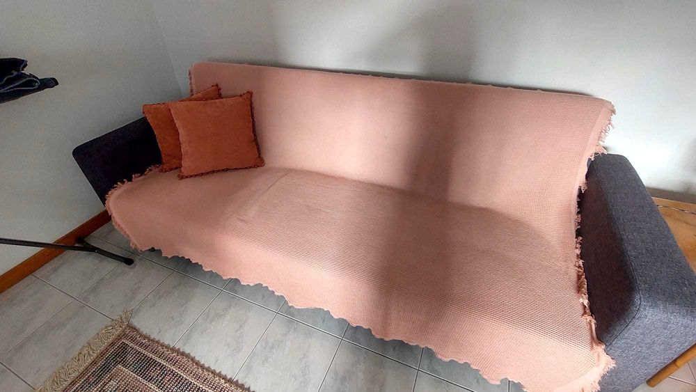 Sofá-cama 3 lugares - Conforama - Medida: 2,20x0,80