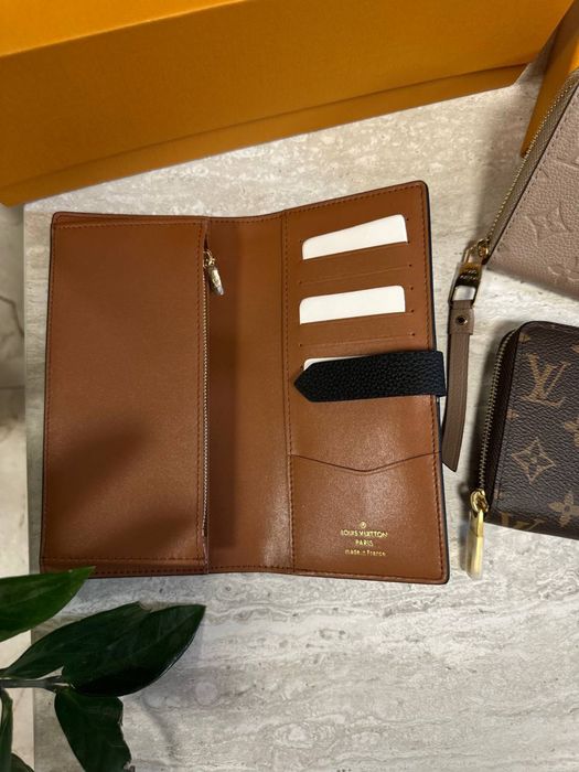 Гаманець жіночий Louis Vuitton кошелек женский повний комелект бутика преміум шкіра люкс сегмент