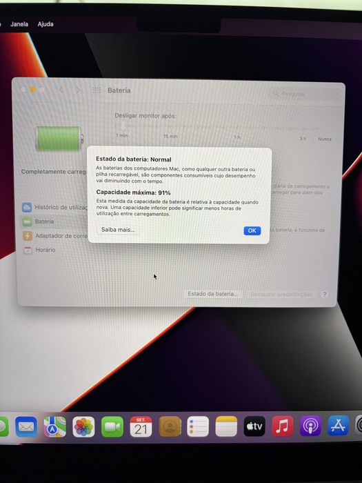 MacBook Pro 14" (2021) — M1 Pro | 16GB | 512GB — Cinzento Sideral