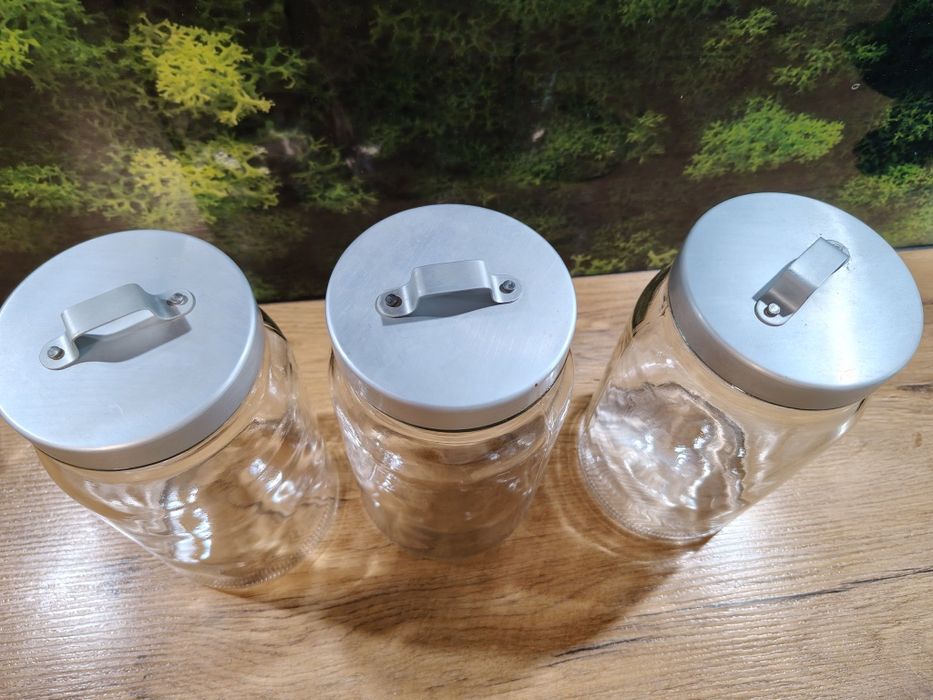 Słoiki kuchenne szklane