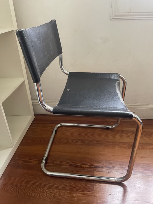 Cadeira vintage cromada