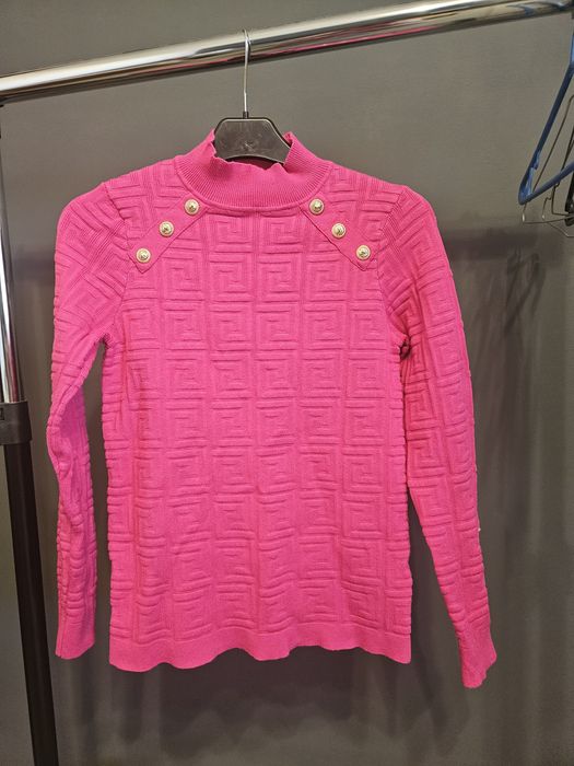 Różowy półgolf damski