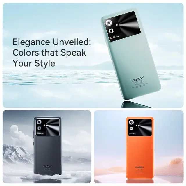 Смартфон Cubot Note 21 Green 6/128Gb 5200mAh 2sim +чехол стекло