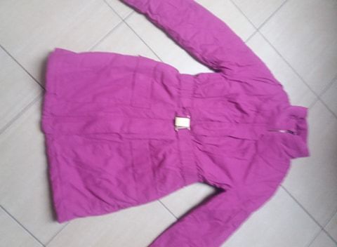 Wyprzedaż Nowa zimowa KURTKA/płaszcz r.36/38-S/M różowa BODYFLIRT