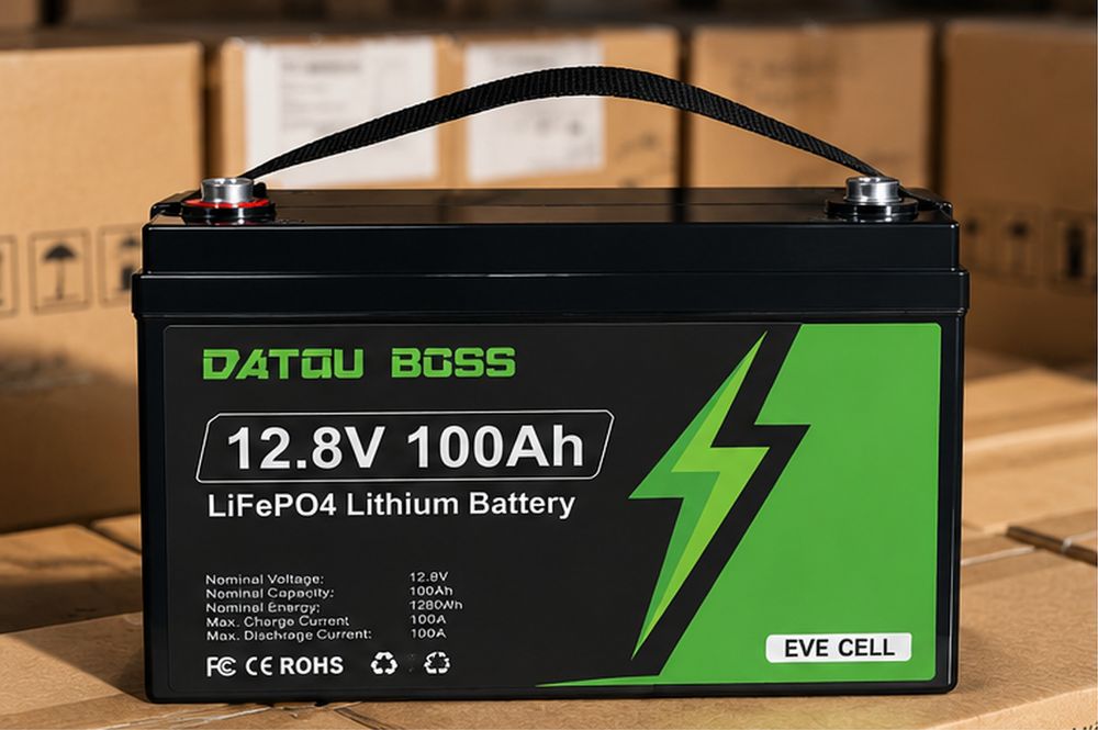 Аккумулятор LiFePO4 DATOUBOSS 12.8 100Ач BMS/‼️В НАЯВНОСТІ 100|200|300 ‼️ литий-железо-фосфат| Купить акумулятор DATOUBOSS| Купить LiFePo4