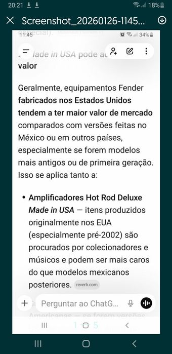 Fender Hot Rod deluxe válvulas c/novo. Made in USA