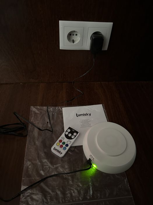 Bolas luminosas - iluminação