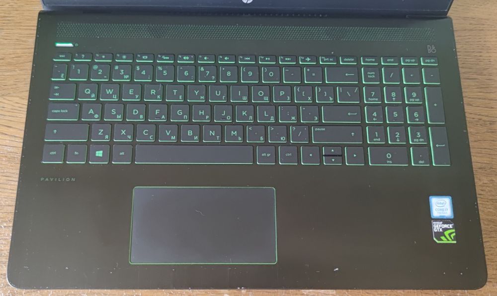 HP Pavilion Power 15 16GB 1TB Відключена диск. відео карта є інтегров.