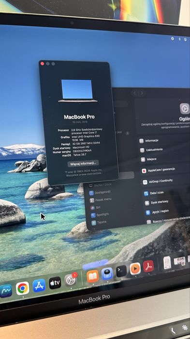MacBook Pro 16” 2019 – i7 / 32 GB RAM
