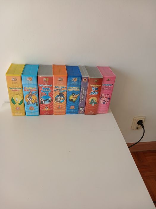 Filmes de animação em VHS