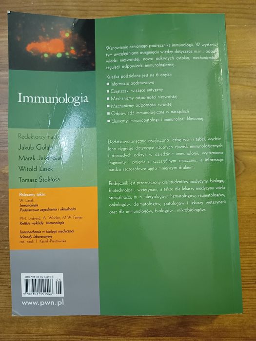 Immunologia Gołąb
