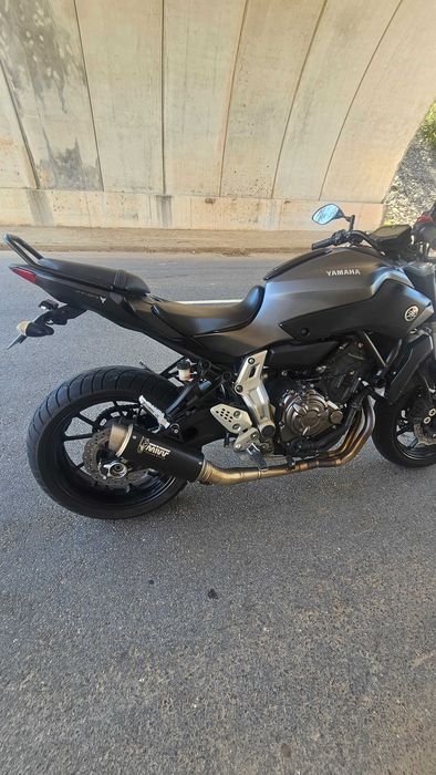 YAMAHA MT07 full power