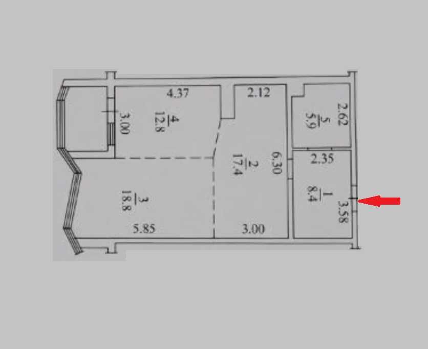 2-комнатная квартира по адресу Куликово поле пл. (площадь 68 м²) - Atlanta.ua - фото 8