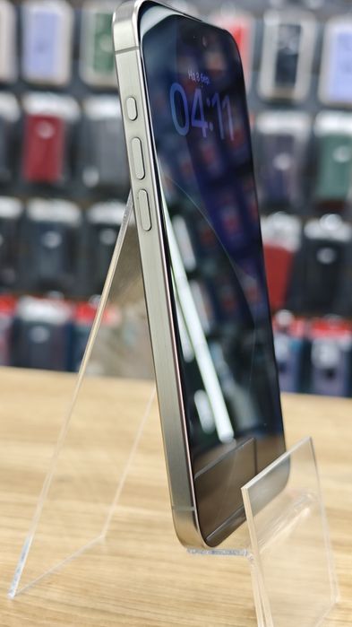 iPhone 15 Pro Max 256GB Natural Titanium e-SIM — Стан 10/10 + Гарантія