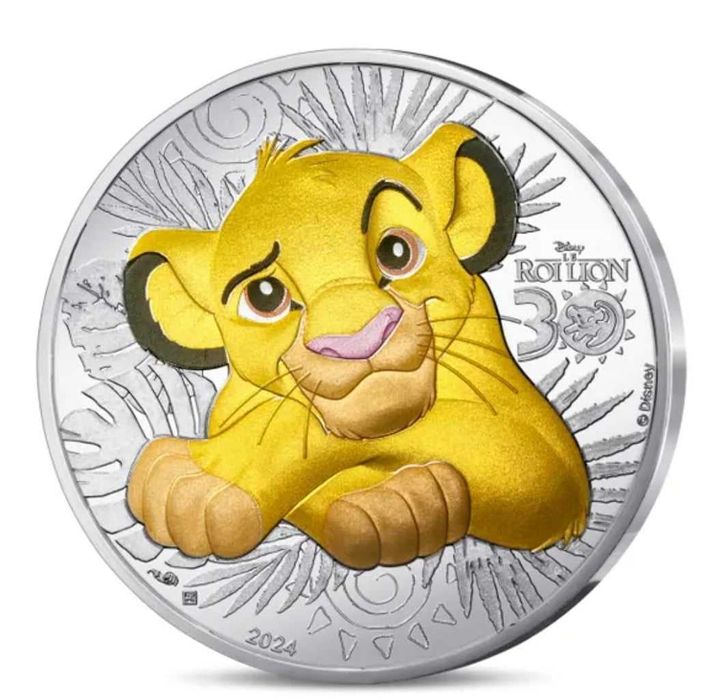 Moeda 10€ Franca Rei Leao