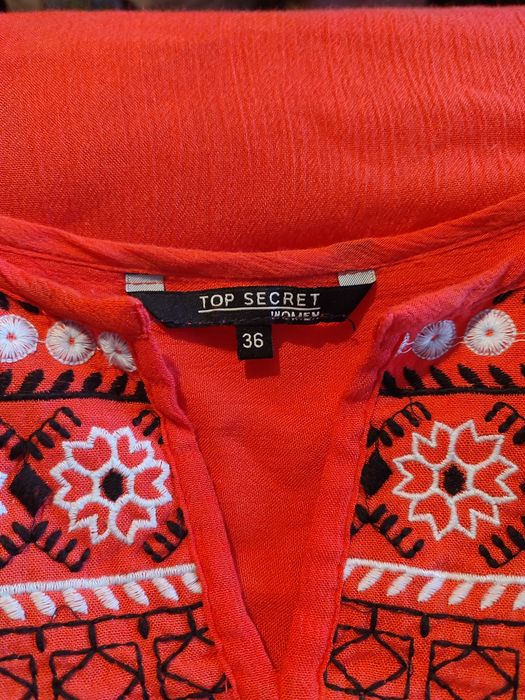 Bluzka z wiskozy Top Secret, rozmiar S/M