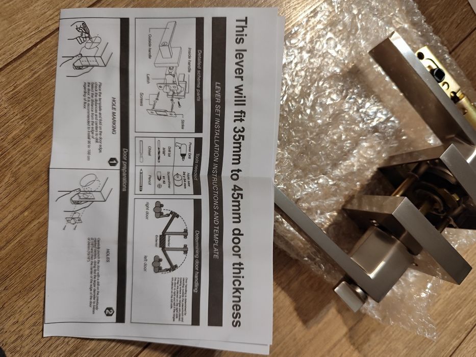 Nowa klamka do drzwi