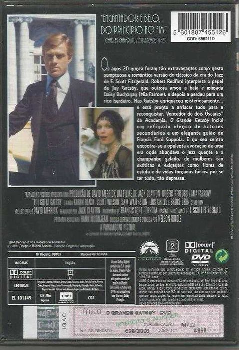 O Grande Gatsby (1974)