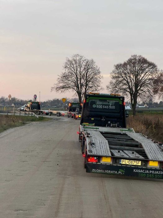 KASACJA POJAZDÓW Złomowanie Aut Skup Autozłom Demontaż Złomujgrata.pl