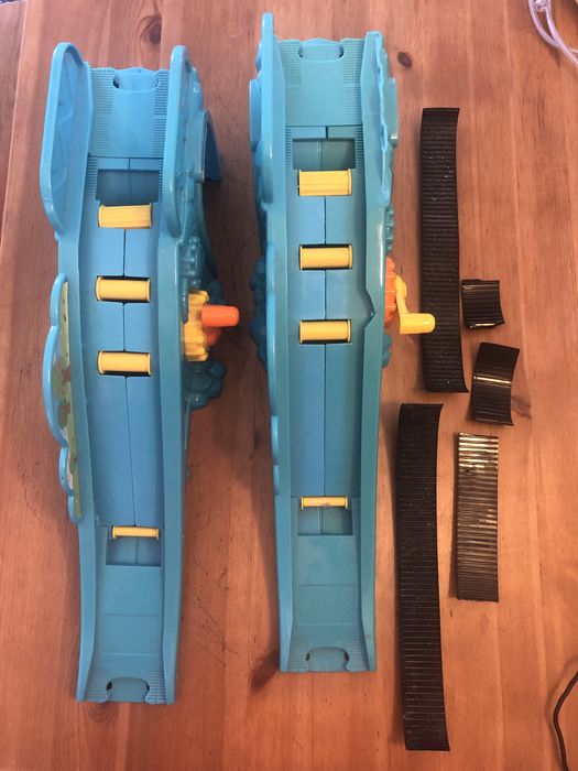 Vtech tut tut autka zestaw dwóch tuneli mostów uszkodzona taśma