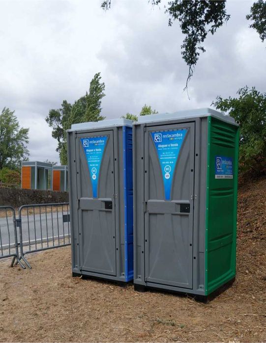 WC portátil para obra e estaleiro, aluguer mensal - Marco de Canaveses