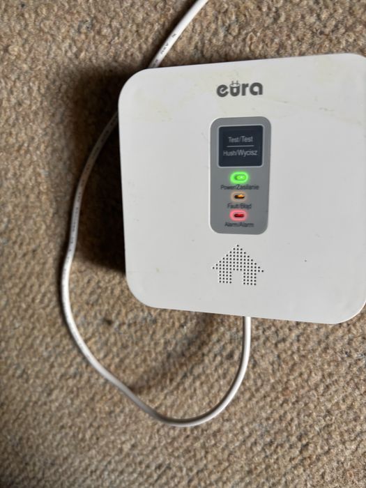 Czujnik dymu i gazu Eura