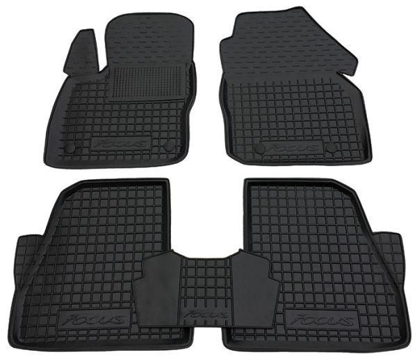Поліуретанові (автогум) килимки в салон Ford Focus Фокус Fiesta Фієста