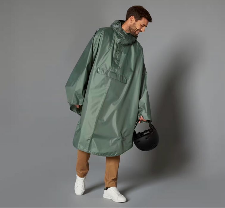 Poncho chuva bicicleta decathlon quechua 2XL