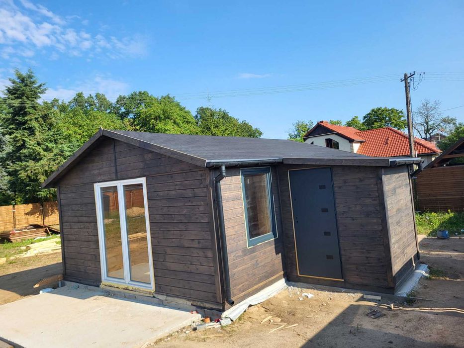 Drewniane całoroczne domki szkieletowe do 35m2
