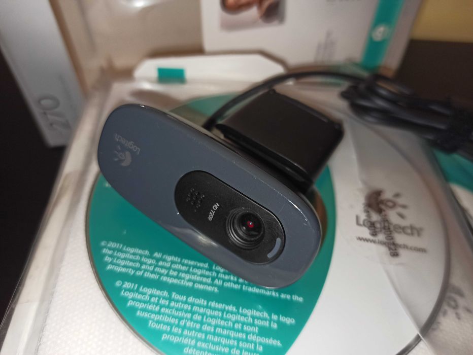 Веб камера Logitech Webcam C270 HD для Компьютера Вебкамера Новая