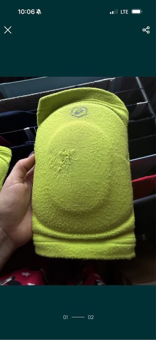 наколінники asics