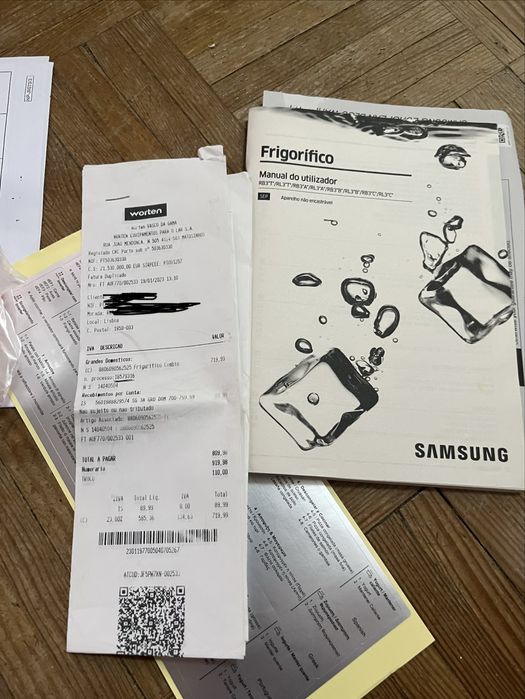 Frigorífico Samsung no frost