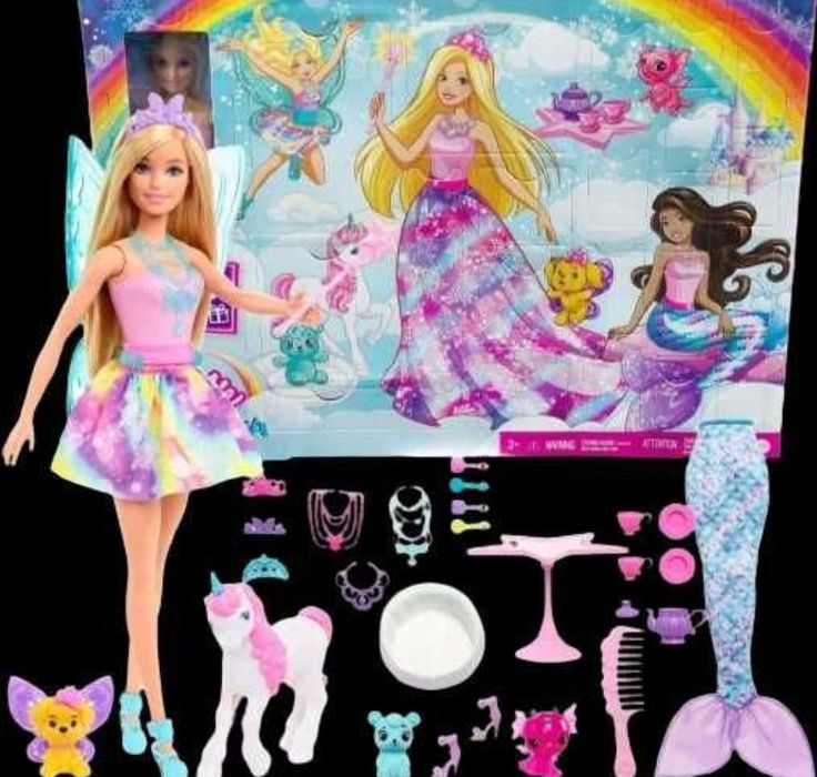 KALENDARZ Adwentowy barbi  szt 2