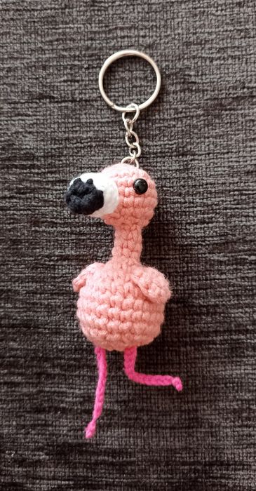 Flaming brelok - Amigurumi