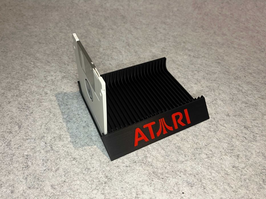 Stojak podstawka na 25 gier dyskietek Atari ST