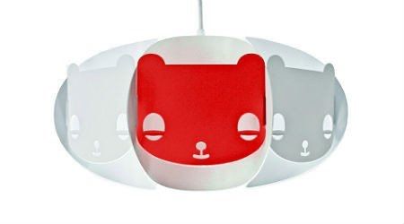 Lampa sufitowa do pokoju dziecięcego z kotami, polski producent Kafti design