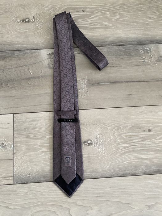 Krawat jedwabny Gucci