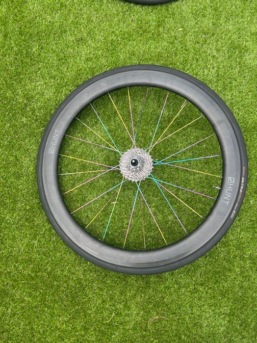 Rodas HUNT 50 Carbon Wide Aero - Oil Slick