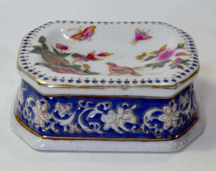 Saleiro em porcelana da China 1ª metade do séc. XX