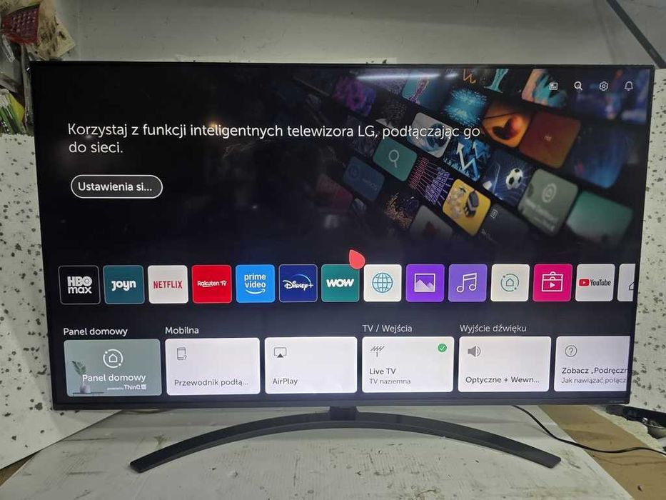 TV Led LG 55 cali Smart 4k-UHD wi-fi - pilot
