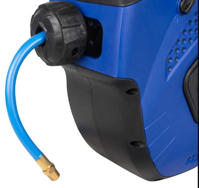 ENROLADOR DE MANGUEIRA DE AR DE 10+1,5M - AZUL- REF: 53881