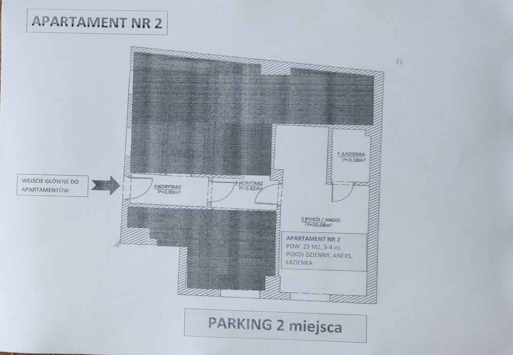 Apartament 2 w Lądku Zdrój 4 osobowy