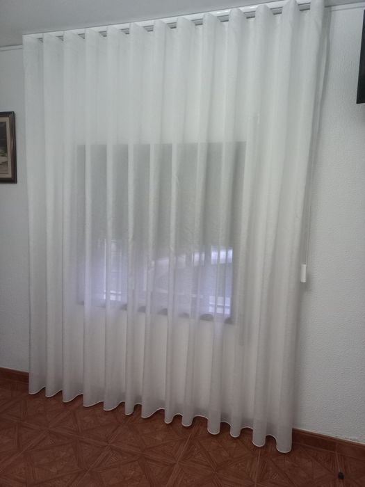 Cortinados como novos