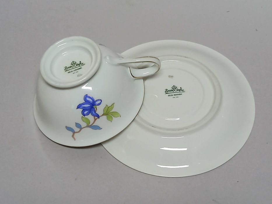 Herbaciana filiżanka, Rosenthal art-deco