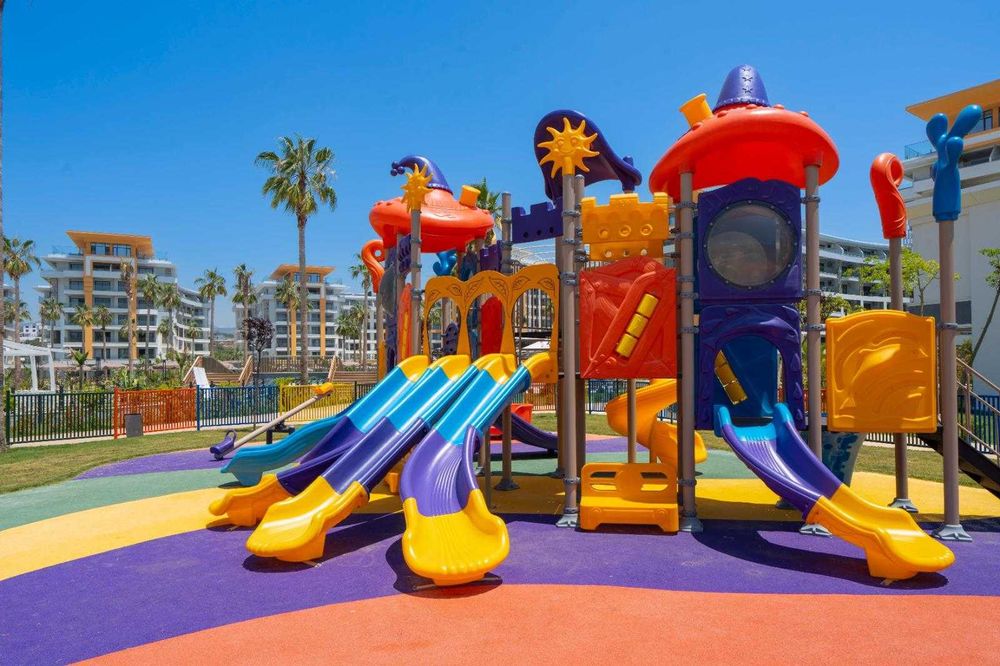 Аренда квартиры 1+1 в новом жилом комплeксe в Тюрклepе, Алaния I 47