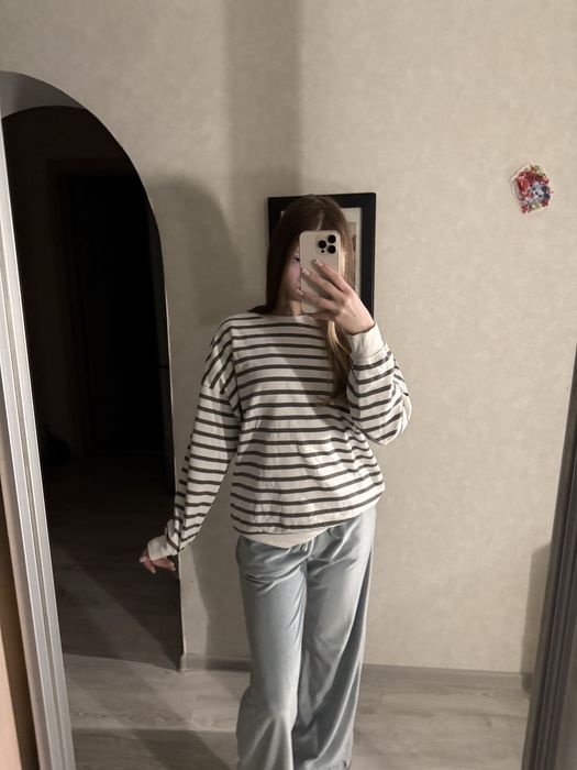 Кофта смугаста oversize світшот