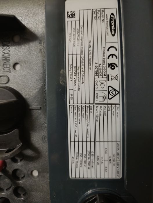 Inversor solar Fronius Symo 3.0