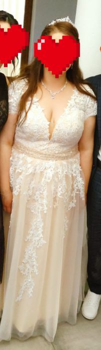 Przepiękna suknia ślubna