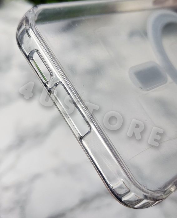 Чехол прозрачный Magsafe на Samsung S23 Plus S24 Plus чохол прозорий